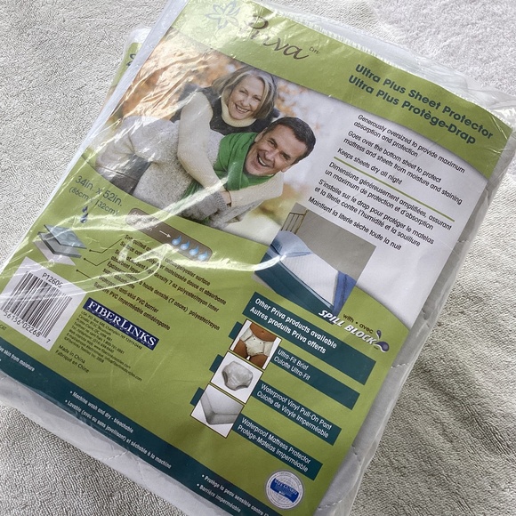 Waterproof Bed Pad, Set of 2 - Picture 1 of 4